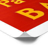 Pates Baroni Cappiello Vintage Werbung Poster (Ecke)