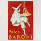 Pates Baroni Cappiello Vintage Werbung Puzzle (Vertikal)