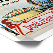 Pates De Volailles Houdan Vintage Lebensmittel und Poster (Ecke)