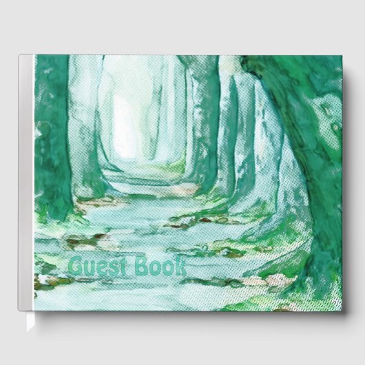 Path in a Forest Gästebuch (Vorderseite)