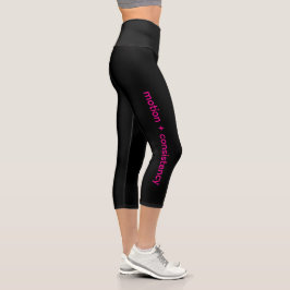 Path of the Flat Foot capri yoga pants Leggings