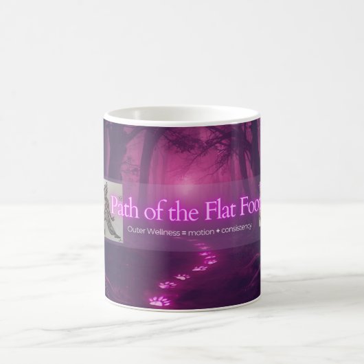 Path of the Flat Foot Kaffeetasse (Mittel)