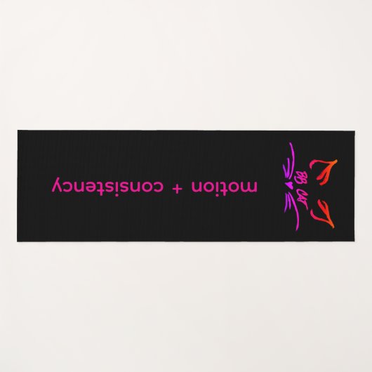 Path of the Flat Foot  Yogamatte (Vorderseite (Horizontal))