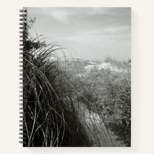 Path Through the Dunes | Rustic Beach Journal Notizblock (Vorderseite)