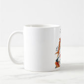 Path – Timeless Koi Symbol of Growth, Direction Kaffeetasse (Links)