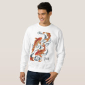 Path – Timeless Koi Symbol of Growth, Direction Sweatshirt (Vorne ganz)