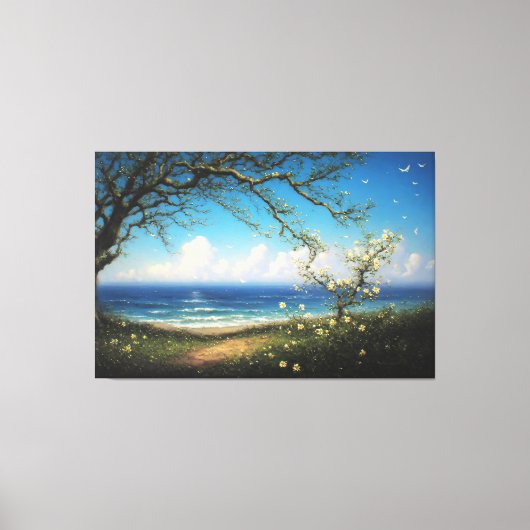 Path to Infinity Leinwanddruck (Vorderseite)