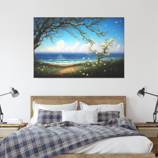 Path to Infinity Leinwanddruck (Insitu (Schlafzimmer))