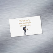 Path To Mindfulness And Success Collection  Magnetische Visitenkarte (Beispiel)