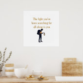 Path To Mindfulness And Success Collection  Poster (Küche)