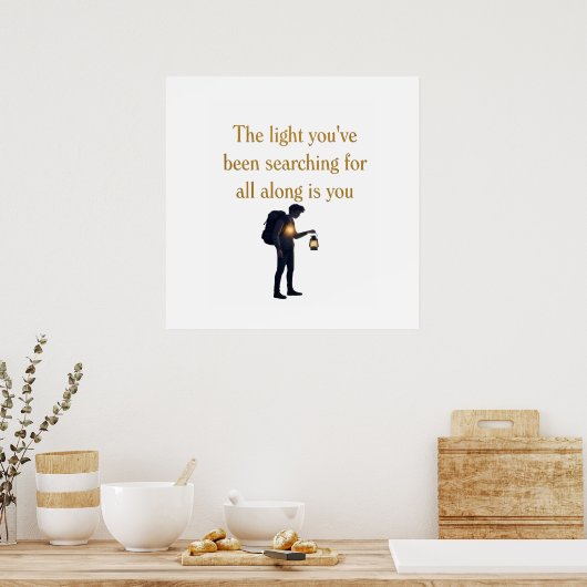 Path To Mindfulness And Success Collection  Poster (Küche)