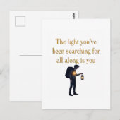 Path To Mindfulness And Success Collection  Postkarte (Vorne/Hinten)