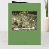 Path to Ultimate Freedom Graduation Card Karte (Rückseite)