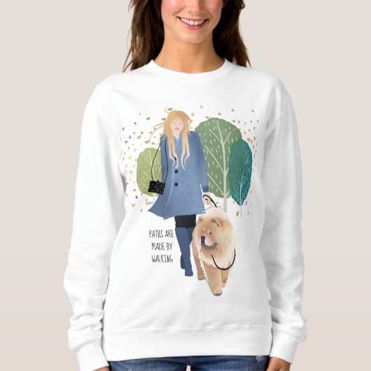 PATHEN R MADE BY WALKING - Chow Sweatshirt (Vorderseite)