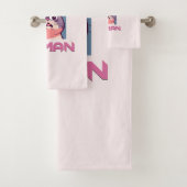 Pathetic Human - Funny Cat Design Badhandtuch Set (Insitu)