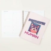 Pathetic Human - Funny Cat Design Planer (Anzeige)