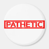 Pathetische Briefmarke Magnet (Vorne)