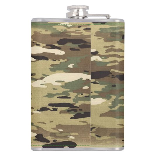 Pathfinder-Abzeichen-"First in Last Out"-Camouflag Flachmann (Rückseite)