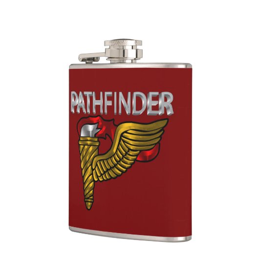 Pathfinder-Abzeichen- "Pathfinder"-Flasche Flachmann (Links)