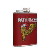 Pathfinder-Abzeichen- "Pathfinder"-Flasche Flachmann (Rechts)