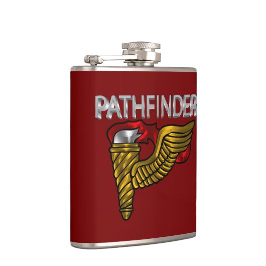 Pathfinder-Abzeichen- "Pathfinder"-Flasche Flachmann (Rechts)
