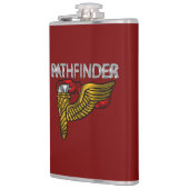 Pathfinder-Abzeichen - "Pathfinder", rot Flachmann (Links)