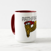 Pathfinder-Abzeichen - "Pathfinder", rot Tasse (Vorderseite Links)