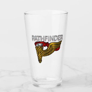 Pathfinder-Abzeichen-"Pathfinder"-Text Glas