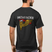 Pathfinder-Abzeichen-"Pathfinder"-Text T-Shirt (Rückseite)