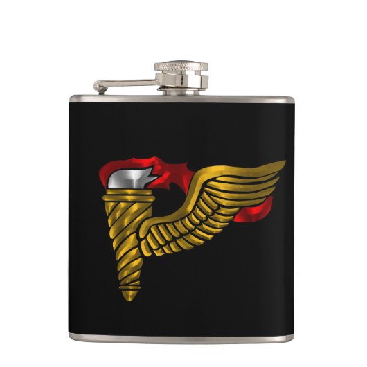 Pathfinder Badge Flachmann (Vorderseite)