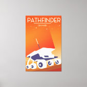 Pathfinder in Mars Art Leinwanddruck (Vorderseite)