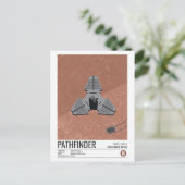 Pathfinder Lander Postkarte (Stehend Vorderseite)
