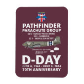 PATHFINDER PARACHUTE GROUP MAGNET (Vertikal)