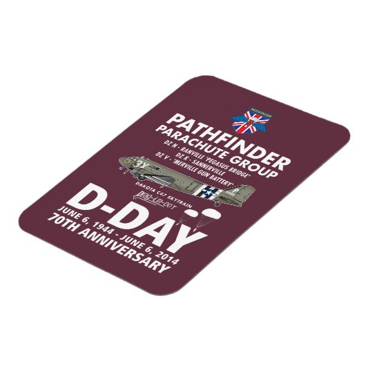 PATHFINDER PARACHUTE GROUP MAGNET (Linke Seite)