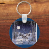 Pathofwolf Schlüsselanhänger (Vorderseite)