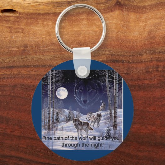 Pathofwolf Schlüsselanhänger (Vorderseite)