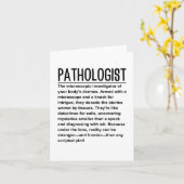 Pathologe Karte (Gelbe Blume)