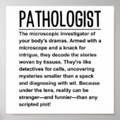Pathologe Poster (Vorne)