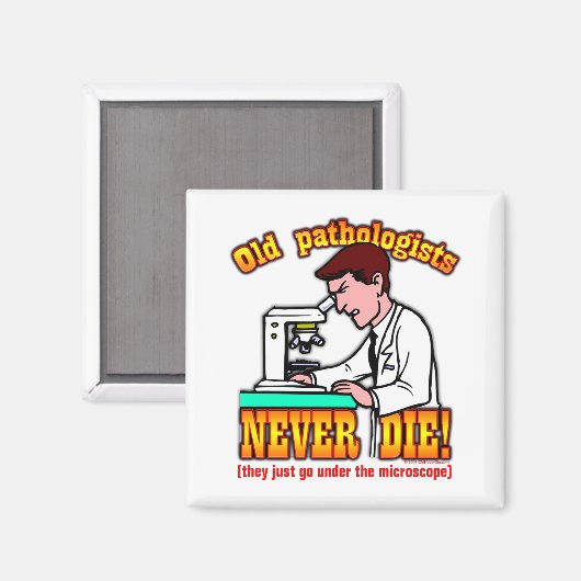 Pathologen Magnet (Vorderseite/Rückseite)