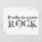 Pathologen Rock Postkarte (Vorne/Hinten)