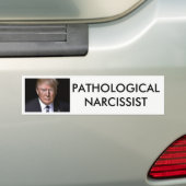 Pathologischer Narcissist Anti-Donald Trumpf Autoaufkleber (Auf Auto)