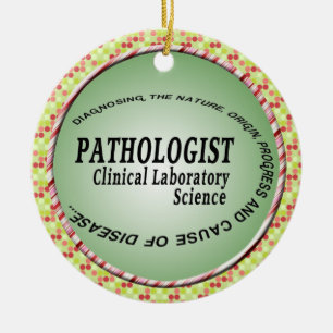 PATHOLOGIST - KLINISCHE LABORWISSENSCHAFT KERAMIK ORNAMENT