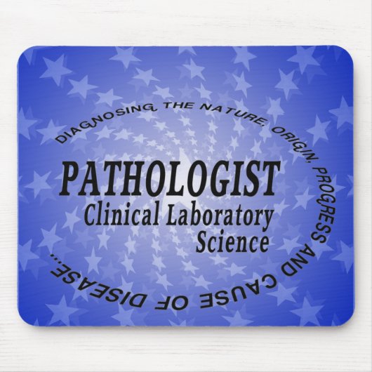 PATHOLOGIST - KLINISCHE LABORWISSENSCHAFT MOUSEPAD (Vorne)