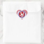 PATHOLOGIST LOGO ROUND ASL I LIEBE LABRADOR Herz-Aufkleber (Tasche)
