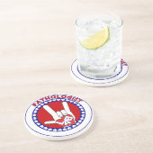 PATHOLOGIST LOGO ROUND ASL I LIEBE LABRADOR UNTERSETZER (Seite)