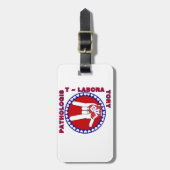 PATHOLOGIST SQUARE ASL LIEBE LOGO GEPÄCKANHÄNGER (Vorderseite vertikal)