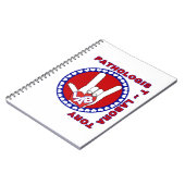 PATHOLOGIST SQUARE ASL LIEBE LOGO NOTIZBLOCK (Linke Seite)