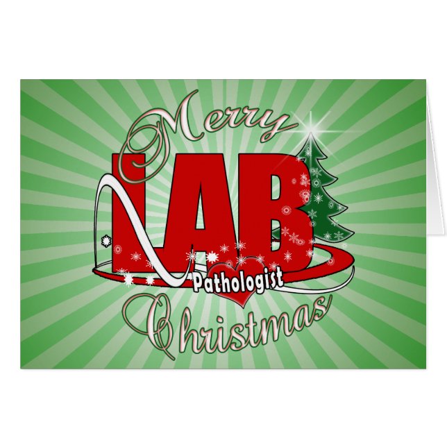 PATHOLOGISTISCHES CHRISTMAS-LABOR (Vorderseite (Horizontal))