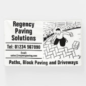 Paths, Block Paving and Driveways Banner (Horizontal)