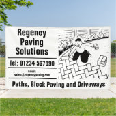 Paths, Block Paving and Driveways Banner (Außenbereich)